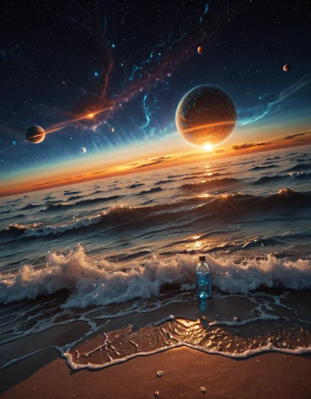 <lora:Space_Worlds_Minis_2:1> swminis2, bottle of water, waves, planet, space, clouds,