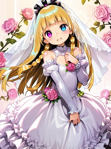 detailed background, shiny skin, posing,
<lora:imoko.pony:1>
imoko, alyce, 
wedding dress, 
long sleeves,
