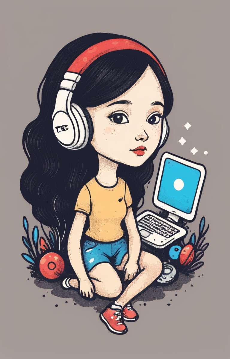 masterpiece,best quality,<lora:tbh10-sdxl:0.9>,illustration, tech genius teenage girl