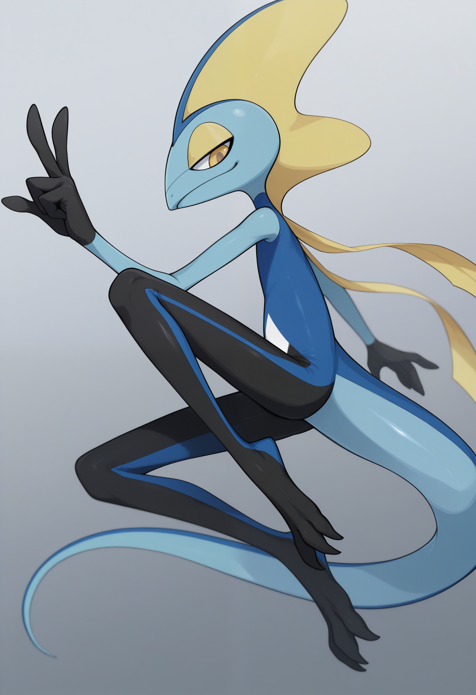 masterpiece,best quality,amazing quality, 1boy, solo,  1nt3l30n, pokemon (creature), pose
