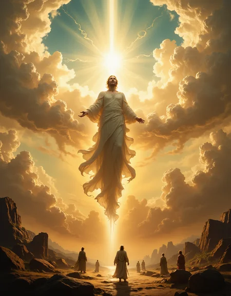 hyper realistic and highly detailed, highly dynamic cinematic panorama view, concept art of a classical baroque painting of the ethereal ascension of an angelic being into the the sky surrounded by the  god rays of  heaven, panoramic zoomed out view, highly dramatic lighting
 <lora:artilands:0.8>