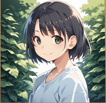 <lora:watanabe_akio:1>
score_9, score_8_up, score_7_up, score_6_up, 
watanabe akio, poyoyon rock, watanabeakio,
1girl, solo,(:3),smile,standing,close-up,open eyes,closed mouth