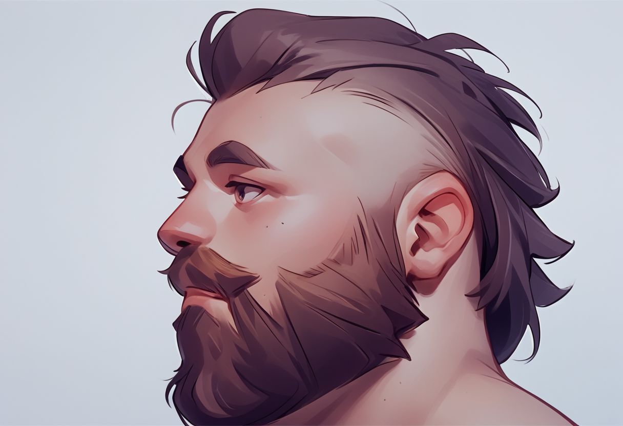 (score_9, score_8_up:1.1), score_7_up, score_6_up, score_5_up, score_4_up, source_ cartoon, gay, 1boy, solo, sexy, rugged, (beard:1.9), [muscular|(musclegut:1.3)], , [massive|(stocky:1.3)], front profile, portrait, (twakastyle:1.5), (mullet:1.5)