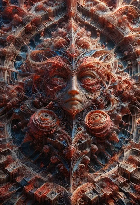 OverallDetail, photo of a paisley pattern, boteh, paisley, navy blue, madder red, dvr-trd, almond, entwined paisleys, official art, aesthetic, dynamic angle, hyper detailed, order and chaos, dark colors, Rose window pattern, (extremely detailed, intricate details, masterpiece, best quality, 8k wallpaper:1.4), dramatic lighting, (dark blue and madder red palette:1.2), twisting paisley
