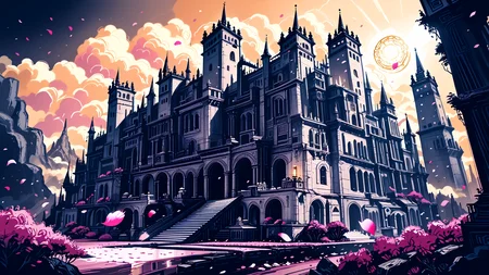 score_9,score_8_up,score_7_up,highres,absurdres,aestheticism,
(majestic floating islands:1.2),Gothic spires with vine-covered arches,swirling mist valleys below,golden light piercing cloud layers,soft volumetric rays,low-angle shot emphasizing verticality,glowing crystal bridges between islands,flocks of luminous birds,(petal storm:1.3),hyper-detailed stone carvings,ethereal color palette with pearlescent accents,(ancient rune glow:1.2),baroque fantasy architecture,
<lora:Far_Future_Sketch_Illustrious__Pony:0.6>,monochrome,rough sketch,monochromatic,desaturated,messy line art,lat color,sci-fi,<lora:Landscape_Ink_Pony_r1:0.6>,<lora:retro-neon-style:0.6>,retro_neon,
