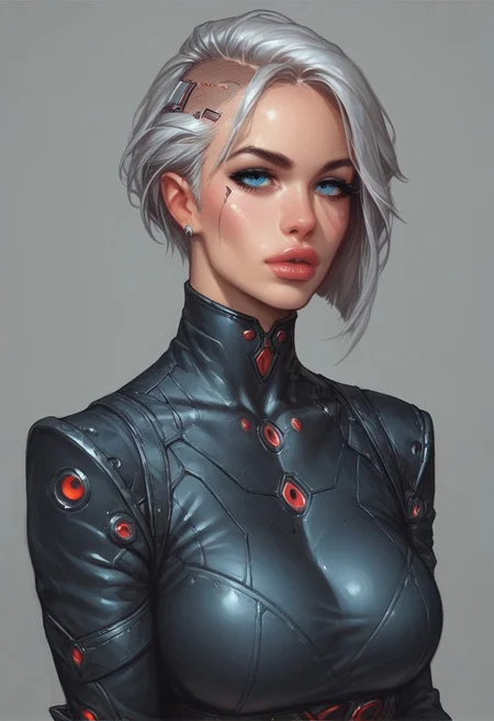 score_9, score_8_up, score_7_up, (score_9:1.1), (score_8:1.1), score_7, 1girl, highly detailed, masterpiece, best quality, absurdres,
from front, a gorgeous arafed woman, ultra-detailed, ultrasharp, digital art, aesthetic adult woman, 25 years old, sexy, fit, narrow waist, fair skin, shiny skin, looking at viewer, night, cyberpunk setting, detailed background, vivid neon colors, dark city, dystopia, silver hair, carbon fiber minidress, tilted hips,
((full-clothed)), ((long big pistol in hands, handgun in hands))
BREAK
((full-clothed)),
BREAK
strange world background score_9, score_8_up, score_7_up, score_6_up, source_cartoon, rating_explicit, Expressiveh, ((((upper body, portrait))))), dynamic pose