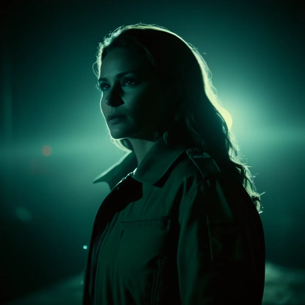 cinematic film still of <lora:add-detail-xl:0.1>1
<lora:detailed:0.2>
<lora:perfection style:0.2>
<lora:eyetune:0.5>
<lora:xl_more_art-full_v1:0.3>
<lora:Ron Fricke style:0.3>
 <lora:Unreal Engine style:0.1>
<lora:TeethXL:1>
 <lora:Chiaroscuro Lighting Style:0.3>
 <lora:night vision style:1>
a woman standing in the dark night vision style, shallow depth of field, vignette, highly detailed, high budget, bokeh, cinemascope, moody, epic, gorgeous, film grain, grainy