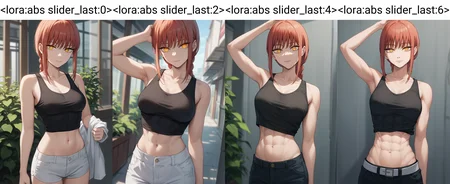 Abs slider Illustrious/PonyXL