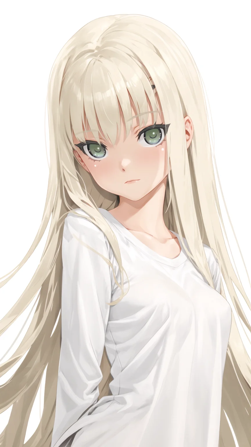 1girl, pink nightshirt, green eyes, frilled, pink theme,
<lora:Kannagi Yuuri-000015:0.6>