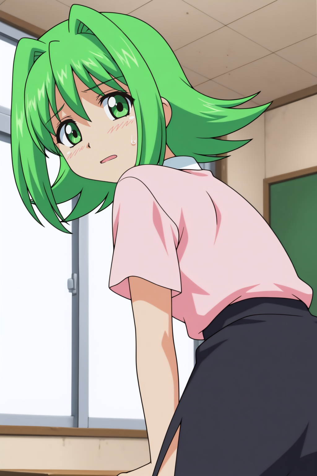 Teacher, newest, anime coloring <lora:Eiken-Teacher-illustrious:0.8>