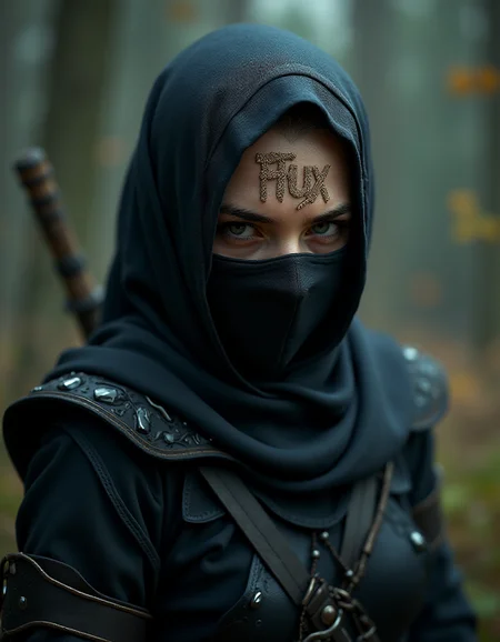 Ninja, full body,glitter lettering on the forehead of Flux, beautiful shadows, detailed textures, detailed scene, ultra detailed, best quality, 4K, hyperdetailed image, realistic skin texture, photorealistic image<lora:add-detail-xl:1> <lora:Flux-style-xl-lora:1> <lora:extremely_detailed:1> <lora:xl_more_art-full_v1:1> <lora:ElvenInterior:1>