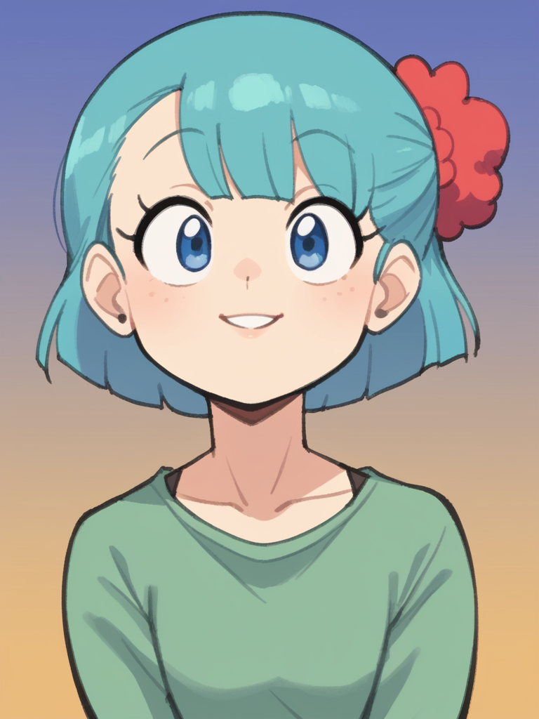 score_9, score_8_up, score_7_up, source_anime, BREAK
1girl, solo,  <lora:TemmieChang-20:1> sketch, :3, dress, black pantyhose, bulma, blue eyes, blue hair, afro