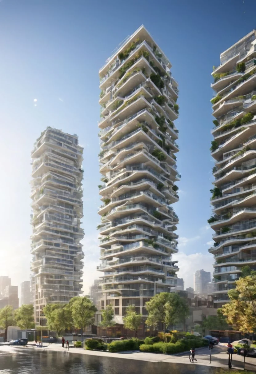(((Modern style architecture, housing, luxury residence))),
outdoors, sky, tree, blue sky, no humans, ground vehicle, building, scenery, reflection, city, cityscape, bare tree, skyscraper, real world location,
(Large Files, Ultra Realistic, 8K, 16k, FHD, HD, VFX, Perfect, Photography, composition, Architecture Sales Photography, Architecture Competition, Ultra High Resolution, Cinematography, High Resolution Image:1.1), (dramatic lighting, direct sunlight, ray tracing, clear shadow:1.2), (real landscape:1.1), (blurred background:1.0), (urban background, more_details)
(avant-garde, future, reality, science fiction, photorealistic), (modern architecture:1.2), White limestone with black granite, fountain, waterfall, landmark, square, path, narrow street,
(Large Files, Ultra Realistic, 8K, 16k, FHD, HD, VFX, Perfect, Photography, composition, Architecture Sales Photography, Architecture Competition, Ultra High Resolution, Cinematography, High Resolution Image:1.1), (dramatic lighting, direct sunlight, ray tracing, clear shadow:1.2), (real landscape:1.1), (blurred background:1.0), (urban background, more_details) ,
great lighting, extremely detailed, clear, SteamPunk, extremely detailed, clear, horizontal