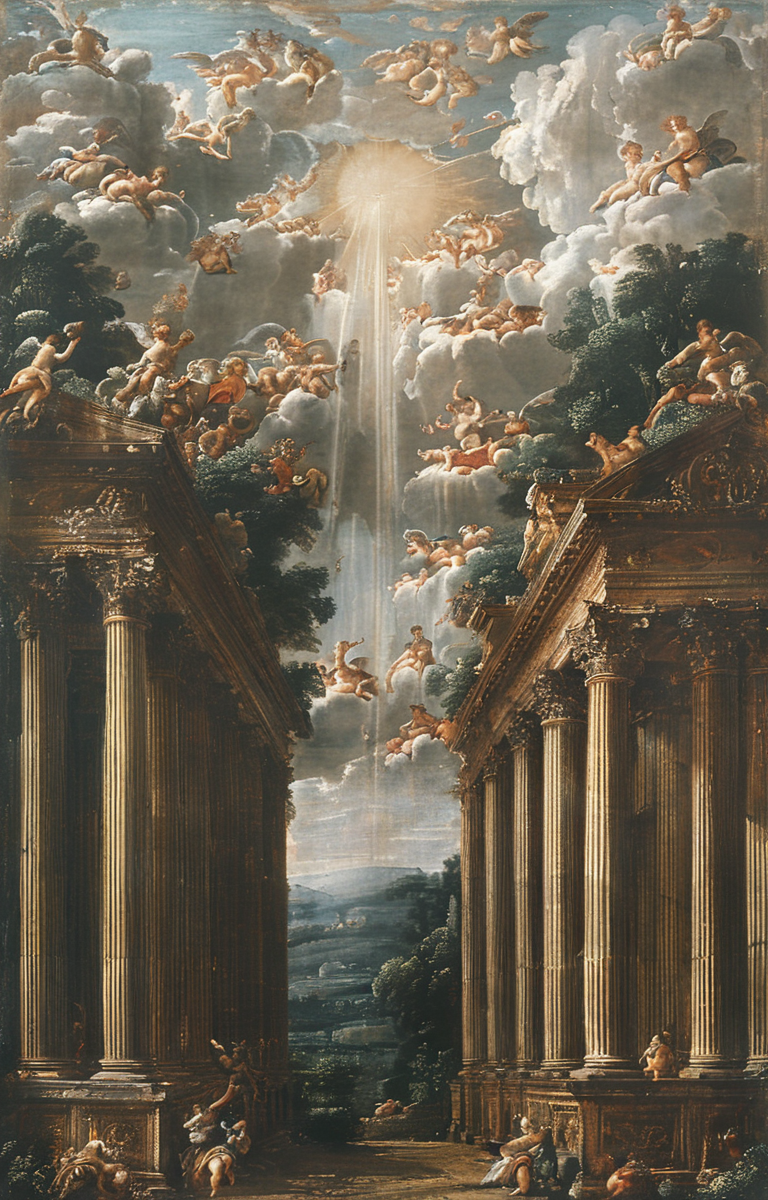 masterpiece,best quality,<lora:tbh206-sdxl:0.9>,illustration,style of Francesco Albani animals