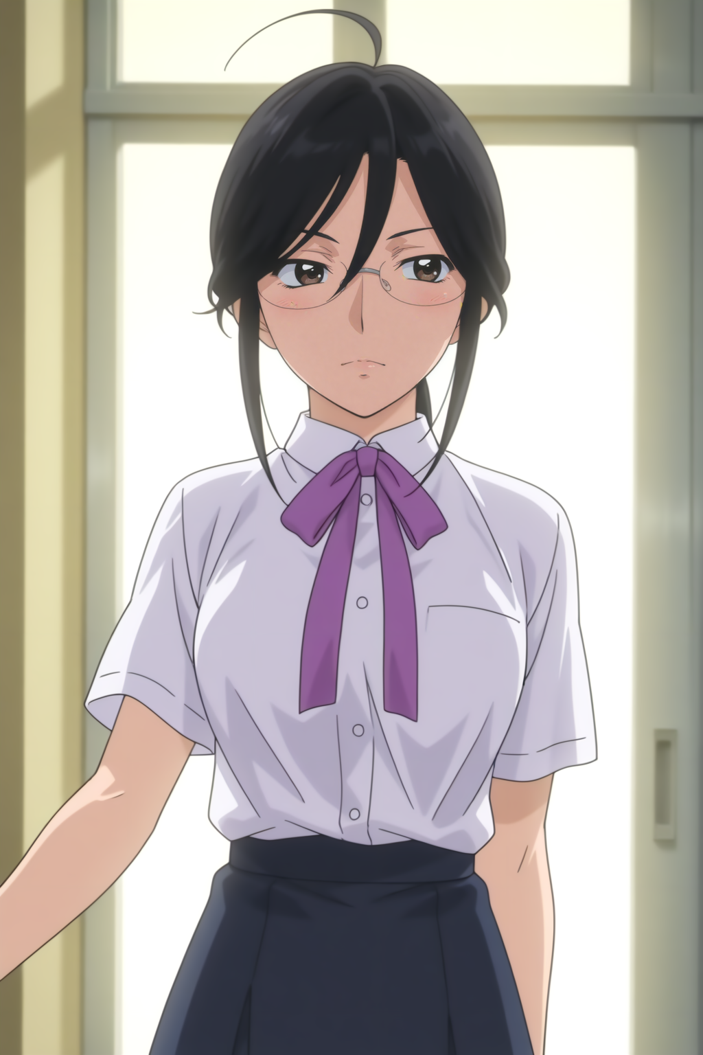 Shirai Sae <lora:Kodomo_No_Jikan-Shirai_Sae-illustrious:0.8>