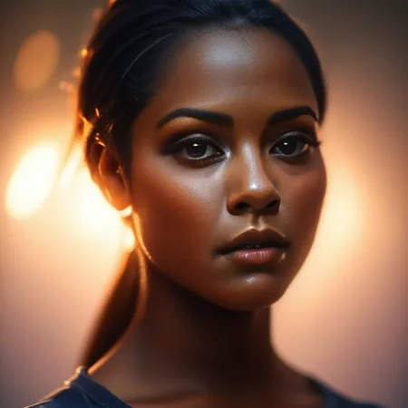 score_9. score_8_up, score_7_up, photorealistic, hyper detailed, Syreese, 1woman, close up, ponytail hair, make up, DLSR, dynamic lighting