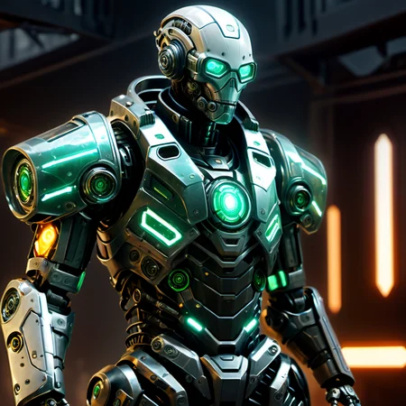 ((best quality)), ((masterpiece)), ((realistic,digital art)), (hyper detailed),DonMR3mn4ntsXL male Corporate Security Specialist, Cybernetic Mercenaries, Human mercenaries with cybernetic implants and body augmentations, Geriatric Robust, Sub-Saharan African, Dark green eyes, Long Nose, Unique Chin, High Jawline, Prominent Cheeks, Symmetrical Forehead, , Blonde Disconnected undercut hair, Admiration,, Cybernetic Flex, Character flexes bionic-enhanced muscles, showcasing their cybernetic strength., wearing Programmable Bioluminescent Pants, Neural Mesh Jacket, , , and and, Electromagnetic Levitation, Character floats slightly above the ground, legs crossed, emanating a magnetic aura, octane rendering, raytracing, volumetric lighting, Backlit,Rim Lighting, 8K, HDR, <lora:DonMR3mn4ntsXL-000016:1>