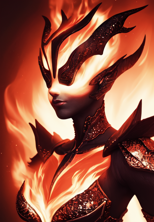 1girl, sfw, <lora:flame_atronach:0.8>, flame_atronach, 1girl, solo, portrait,, narrow-hipped body, (masterpiece, best quality, absurdres, detailed, ultra-detailed:1.3), alluring, (trending on CGSociety, trending on pixiv, contest winner:1.3)