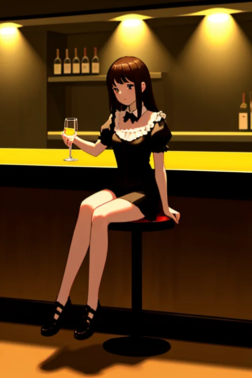 (1girl), bar, sitting, full body<lora:LCM_LoRA_Weights_SD15:1> <lora:BG_Enhance_LBW:0> <lora:BG_Enhance:0>