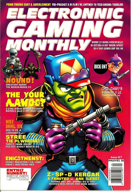 Cover of magazine "Electronic Gaming Monthly"