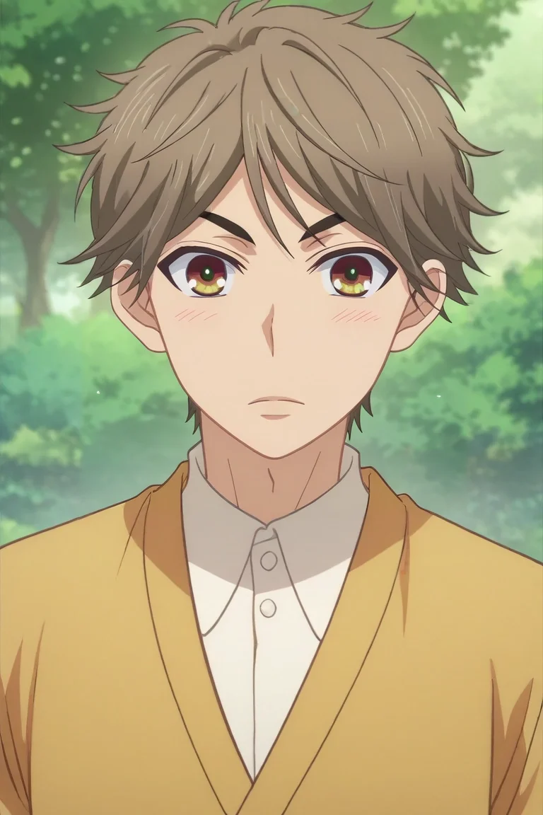 score_9, score_8_up, score_7_up, , rating_safe, intricate details, anime screencap, , , looking at viewer, depth of field, 1boy, solo, male focus, <lora:hayato_shinomiya_pony:0.9>, hayato_shinomiya, brown hair, brown eyes, short hair, , dwarf costume, <lora:sdxl_lightning_8step_lora:1>