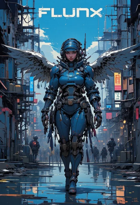 digital artwork in the style of cknc,, amazing cyberpunk anime artwork, thin lines, sharp,  woman, araska ninja assassin, wearing black and red robotic body suit lurking in the shadows of cyberpunk city under neon lights<lora:BLUE_mk4_angel_FLUX_03:1.3> <lora:CPA:1>  <lora:FLUXEvolyzedV1:1>