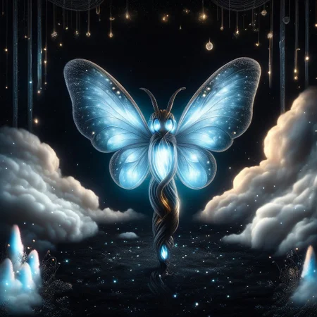 cottoncandy A surreal dark scene, completely black background. A single elf stands front and center, her face softly illuminated by a glowing firefly cupped in her hands. The firefly emits golden-yellow light. Around her, more subtle faces of elves emerge from the darkness—only barely visible, revealed by scattered fireflies. Some fireflies glow yellow, others emit soft blue light. The fireflies look realistic, with small transparent wings and glowing abdomens. The lighting is minimal: only the fireflies cast light. The composition feels symbolic, like a silent protest, each light a whisper in the dark. Cinematic lighting, mystical and quiet, high contrast, chiaroscuro.
Style tags: ultra dark, symbolic, dramatic lighting, chiaroscuro, cinematic composition, emotional storytelling