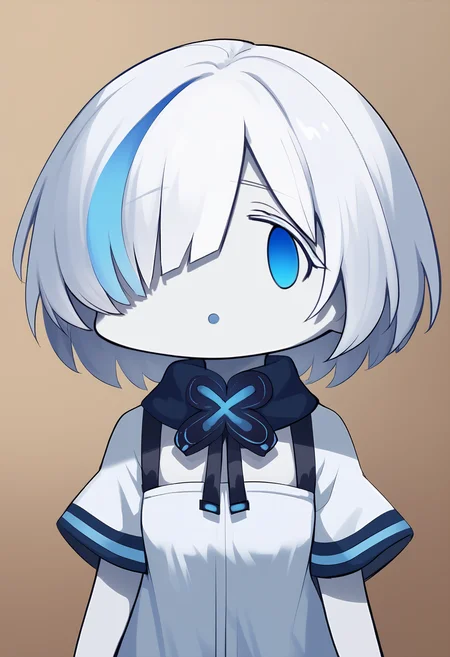 score_9, score_7_up, facefx, empty eyes, open mouth, chibi, meme, solo, portrait, white skin, blue eyes, multicolored hair, streaked hair, colored eyelashes, tbtypea, short hair, hair over one eye, small breasts,
<segment:yolo-AnzhcFaceseg640v2y8n.pt,0.3,0.3>