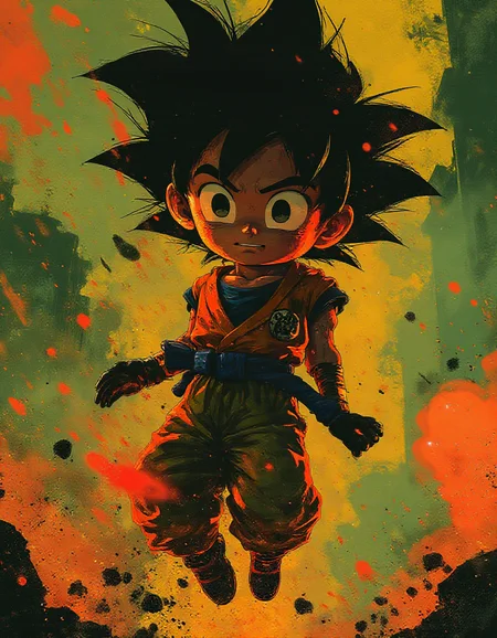 son goku, depicted with vibrant colors and dynamic action, captured with high detail and a professional finish.
<lora:Luminous_Shadowscape-000016:1>