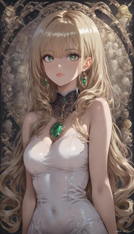 Horror-themed masterpiece,high score,great score,absurdres, <lora:Alice Prin_sots:1>,Alice Prin (style, alice prin, sots art), ., Cersei is a strikingly beautiful woman, with curly golden hair, emerald green eyes, fair skin, and a slender, graceful figure. Cersei Lannister. . Eerie, unsettling, dark, spooky, suspenseful, grim, highly detailed
