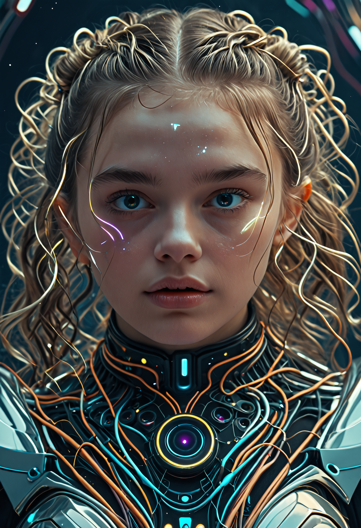 Abstract style <lora:Beeple_retrofuturism-000005:1>,Beeple style,retrofuturism,<lora:Alice Prin OC-000005:1>,Alice Prin,1girl, . Non-representational, colors and shapes, expression of feelings, imaginative, highly detailed