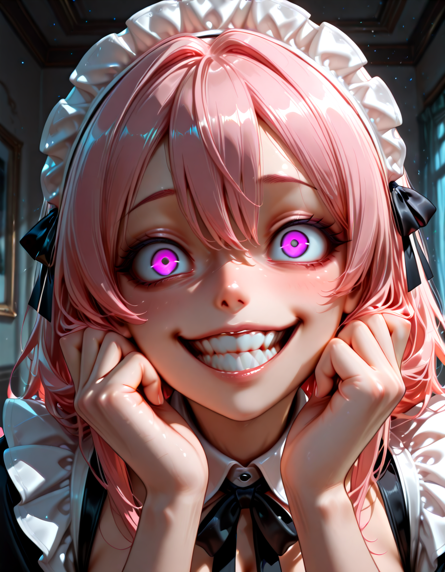 <lora:CivChan_NoobAI:1>,CivChan,crazy eyes, yandere, crazy grin, crazy expression