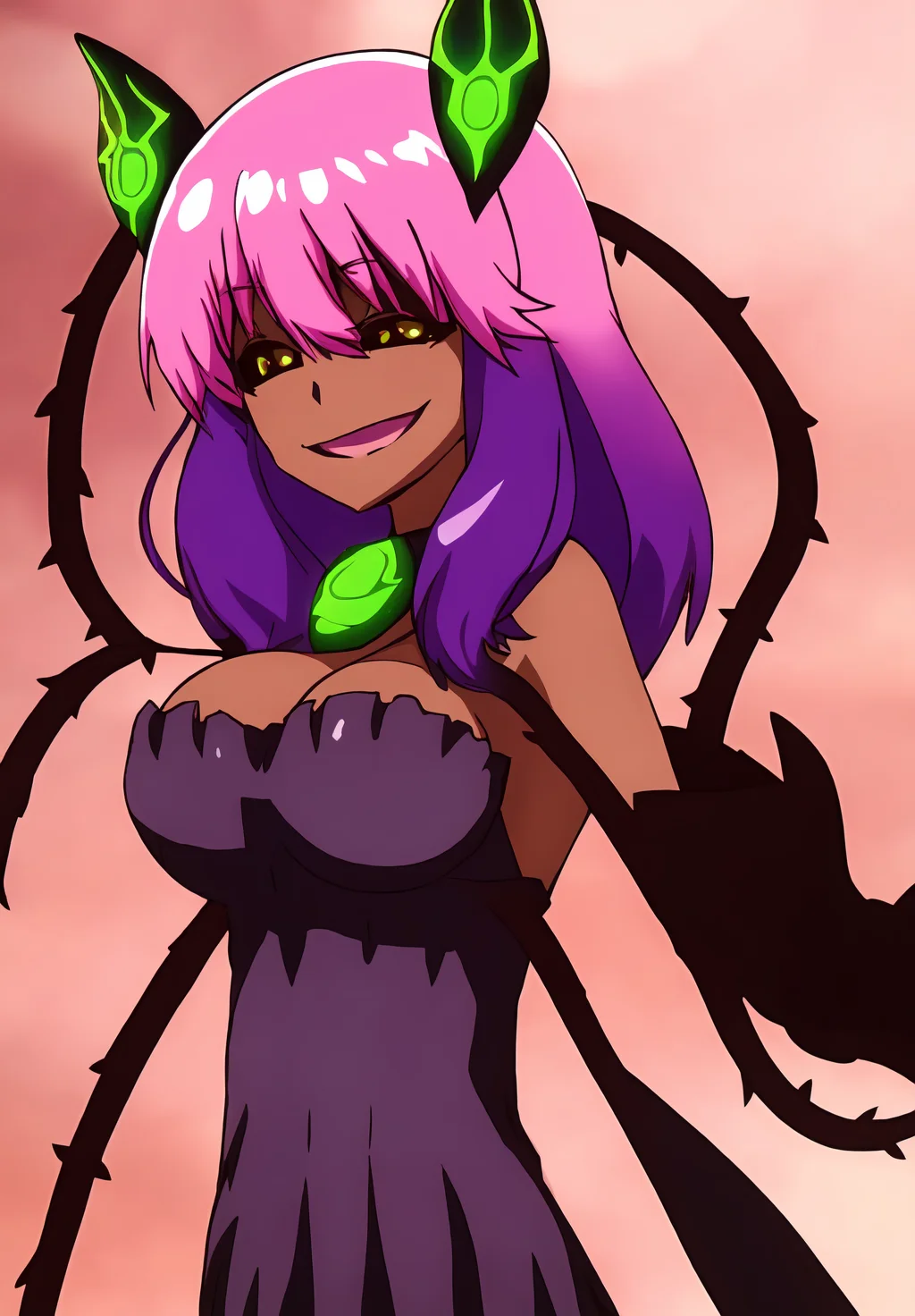 <lora:Mayura_Kegare:0.8>, Mayura_Kegare, 1girl, solo, smile,