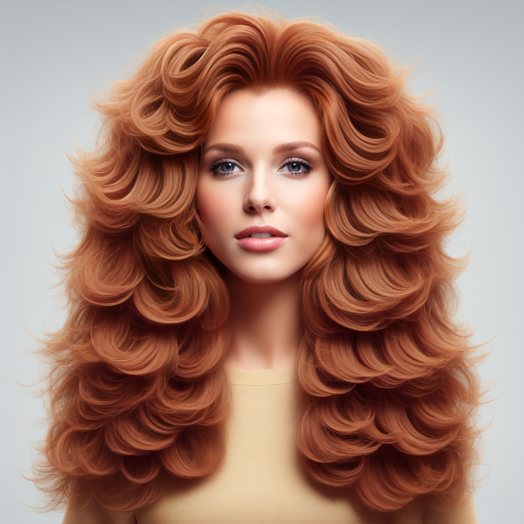 rogaine, female, wavy, brunette, highres<lora:Rogaine:0.7>, hair
