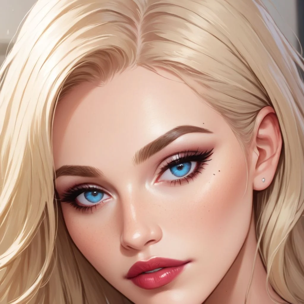 score_9, score_8_up, score_7_up, expressive, Avelina, blonde, secretary, miniskirt, seductive look, close up, zPDXL