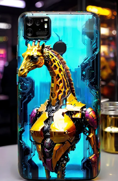 (Android:1.2) Made of smooth paint and colored transparents, art that is beyond my imagination, milk, potatoes, giraffes, no humans, fantasy, details that are beyond my imagination, so horrific that I can't describe it
 <lora:DonMCyb3rN3cr0XL:0.2>  <lora:add-detail-xl:0.25> <lora:Face_Robotics_sdxl:0.15> <lora:xl_more_art-full-beta2:0.25>
Then even the entire phone is filled with details, which is really dangerous <lora:sdxl_cyberpunk:0.25> cyberpunk style, cyberpunk <lora:sdxl_photorealistic_slider_v1:0.5> <lora:xl_more_art-full_v1:0.4>