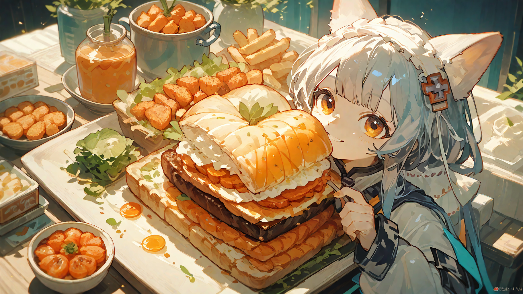 (score_9,score_8_up,score_7_up), warmyak, smile, food_focus
<lora:warmy_v1:1> <lora:Food_Focus:1>
