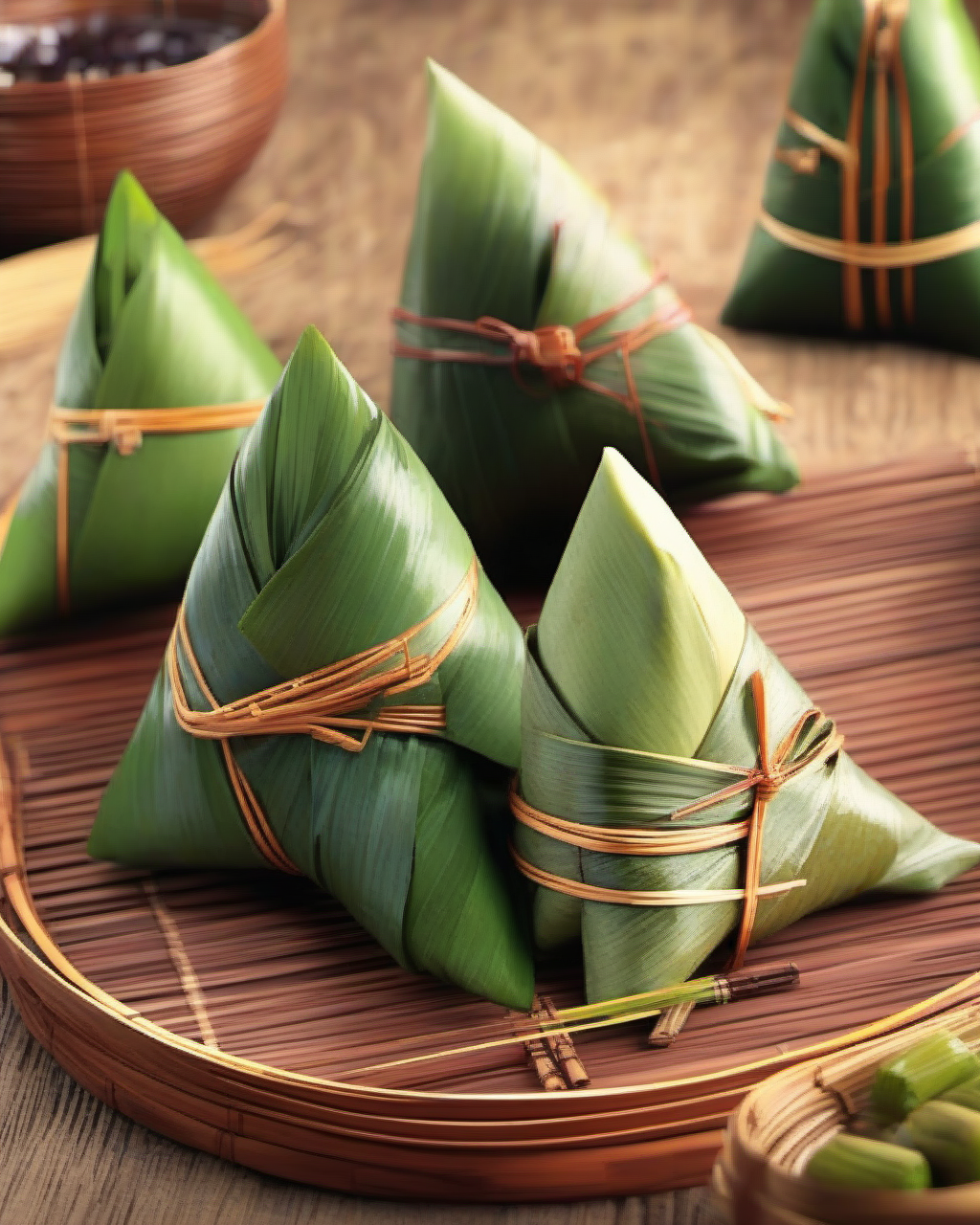zongzi,  ,Cinematic,reality,((best quality ,masterpiece, highres)),highly detailed,<lora:cnfood-XL:1>