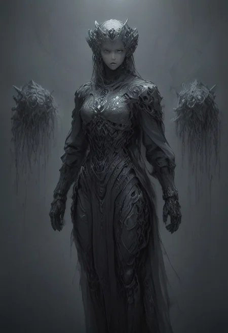 Setting within dark concrete ruins. (RUNNING)
Full body portrait, angry expression, looking at camera,  standing, feet visible, normal human proportions,
man, tall smart person, royal soldier, royal military, regal being,
ornate uniform, (white and gold porcelain royal celestial clothes), holding scifi weapon, mechwear, commando uniform, crystal details in armor, crystal ornate earrings, crystal jewelry, details fractal armor,
((((crystallization of the face)))), teeth made of quartz, ((((eyes made of ulexite)))), hair made of Fanlike acicular-fibrous crystal groups, thin crystal hair, flowing white fractal hair, large perfect eyes, crystal iris, eyes made of crystal, ((white porcelain skin)), (white_skin), glowing clear eyes, celestial eyes,  interweaving techno-anatomical and fractal elements, Ellen Jewett's intricate sculptural craftsmanship, no eyebrow hair,
dynamic lighting highlighting multifaceted textures, cinematic post-processing for an exquisite visual narrative, breathtaking surreal masterpiece,
sci-fi royal palace setting, single source lighting, low light setting, dark room, intense lighting,