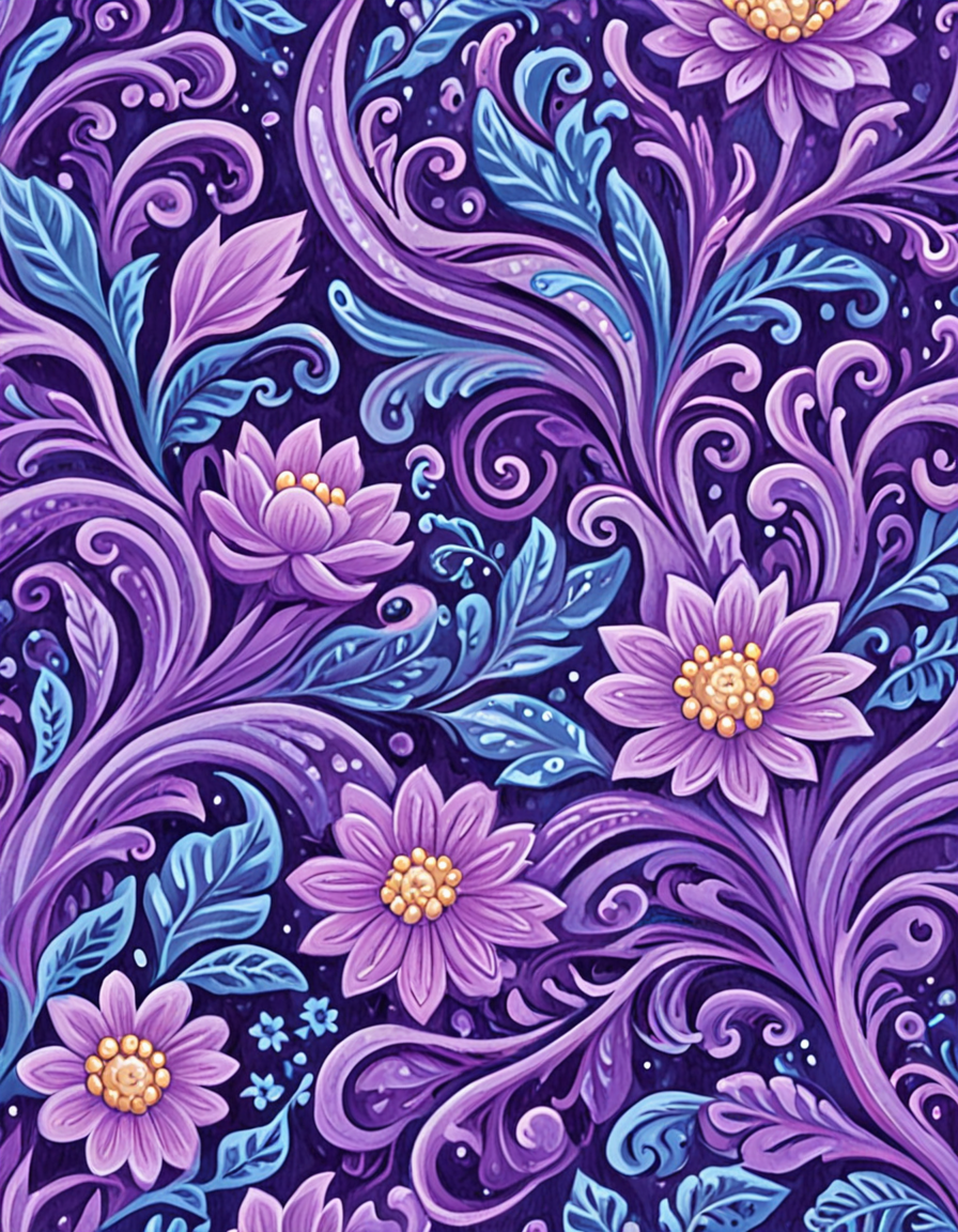 novuschroma66 style Spring Awakening  swirl patterns <lora:novuschroma66 style:1>  <lora:sdxl_lightning_8step_lora:1>