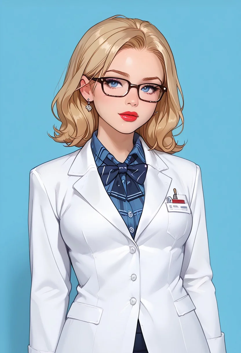 score_9, score_8_up, score_7_up, score_6_up, High resolution, Best Quality, Dr00l, Jabstyle, pinup_style, photo shoot
BREAK 1girl, Blonde, glasses, small boobs, fashion model
BREAK animated, bright colors, hentai