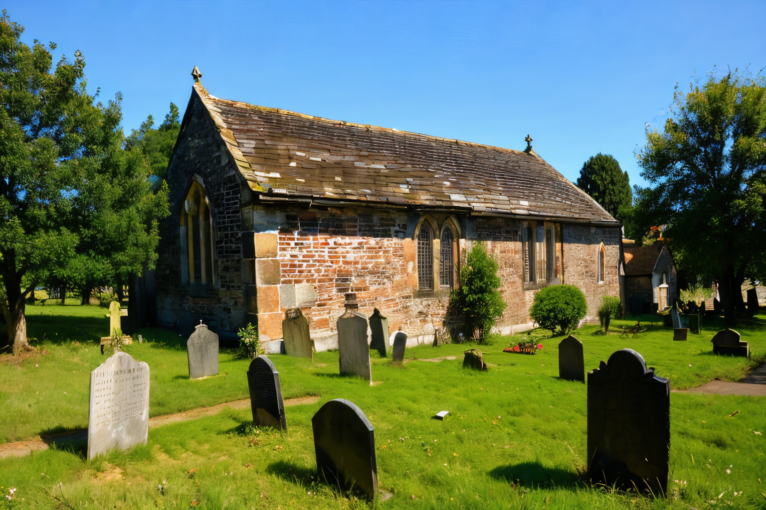 (Realisitc:1.5) EdobOldChurchEngland church cemetery <lora:EdobOldChurchEngland_v1.0:0.8>