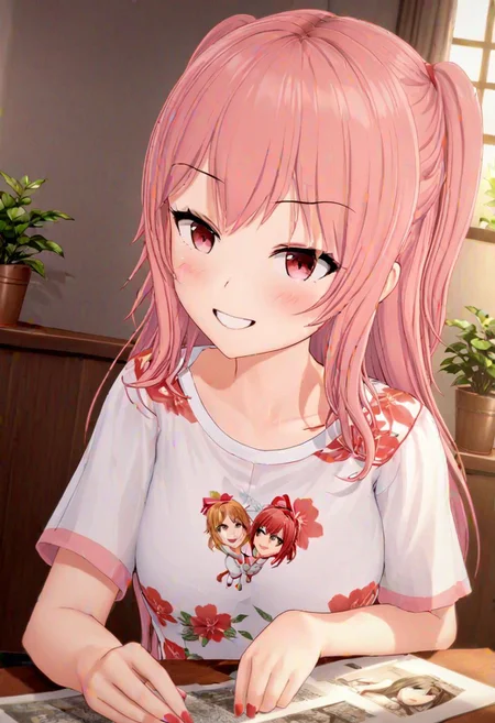 high quality, high detail, 1girl, beautiful girl, joy, happy, laugh, realistic lighting, very detailed drawing, full body,Niki