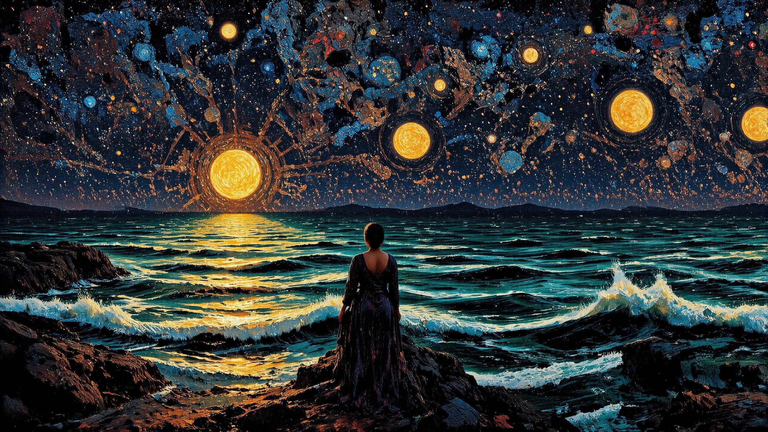 (ocean),  beautiful Pakistani landscape,  bright luminous starry night, woman, intricate, very detailed, sharp, colorful, multilayer paint stains,  <lora:Hand v2:1> <lora:Anti-Blur:1> <lora:Insane Detail Slider:0.5>   <lora:Flux.1_Turbo_Detailer:0.6> <lora:flux-photo-transparent_Alpha_1.0:0.8> <lora:flux.1_lora_flyway_Epic-detail_v2:0.6> <lora:Painterly01b_CE_FLUX_AIT:0.8> pntrlyCE_style, <lora:VividlySurreal:0.8> <lora:PsykeV1:1>