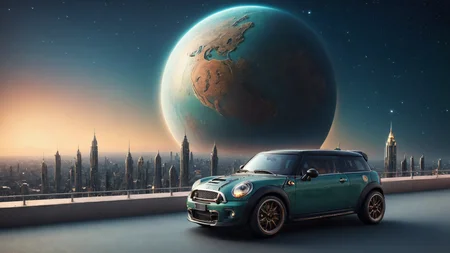 Hyperrealistic art (space-car flying through a futuristic cityscape with towering skyscrapers, car in the shape of a earth sportscars in a chameleon space and stars paintwork made of polished carbon that changes colors with the light:3.0), that changes colors with the light, passing by at light speed:2.0) (The camera is positioned from the front:1.3), capturing the neon flash and motion trail of the car, (In the background, a futuristic cityscape with towering skyscrapers and neon lights is visible on the horizon, blending seamlessly with a starry sky filled with cosmic art and glowing stars:2.0), The scene is enhanced by motion blur, epic visual effects, interstellar flow, and detailed scifi elements, The dark, vibrant colors of the car contrast with the expansive night sky, illuminated by star blasts and lens flares, The full moon night is stormy, with lightning adding dramatic lighting to the scene, (The overall composition is ultra detailed with a shallow depth of field and a rich, detailed background, rendered in dark noir style with HDR, RAW quality, ray tracing reflections, sharp focus, and ultra realism:2.0),
<lora:dreamcolor:0.3> <lora:style:0.3> <lora:EDG_-_Test_Lora:0.3> <lora:SDXLHighDetail_v5:1> <lora:LowRA:1> <lora:ste4mpunk:1>, (miniplanet:2.0) <lora:small-planet-04:0.8> small floating planet, . Extremely high-resolution details, photographic, realism pushed to extreme, fine texture, incredibly lifelike
