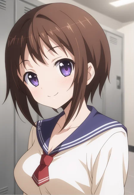 score_9, score_8_up, score_7_up, source_anime, masterpiece, best quality, highly detailed background, cinematic lighting, detailed eyes, detailed pupils, perfect face,
ui wakana, unique outfit, cute, smile, looking at viewer,
<lora:Ui_Wakana_Pony:0.8>