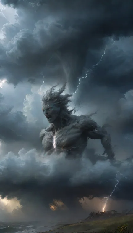<lora:add-detail-xl:1>,<lora:lcm-lora-sdxl:1>,masterpiece,(storm elemental, tornado),ethereal,clouds,mystical,fantasy,flying,lightning,windy,