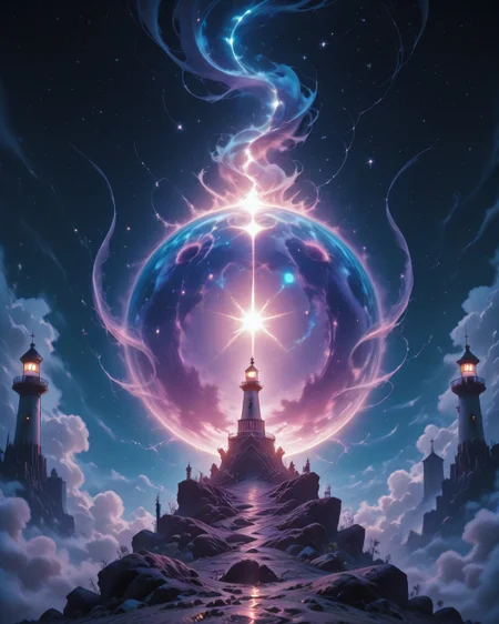 ethereal fantasy concept art of anime artwork moonlit smuggling operations using trained dolphin carriers to move forbidden lighthouse lenses past patrol ship searchlights, Tilt-shift photo, Selective focus, miniature effect, blurred background, highly detailed, vibrant, perspective control,,
<lora:iLLMythG0thicL1nes:0.5> G0thicL1nes,
<lora:Detail_Tweaker_Illustrious_BSY_V3:0.7> detailed,
<lora:Dramatic Lighting Slider ILL:1>,
<lora:NOOB_vp1_detailer_by_volnovik_v1:0.3>,
<lora:reij-rt:0.3>, <lora:aidmaFLuxPro1.1_v0.3_IL:0.5> aidmafluxpro1.1,
<lora:FrankFrazettaIL:0.15> . anime style, key visual, vibrant, studio anime, highly detailed . magnificent, celestial, ethereal, painterly, epic, majestic, magical, fantasy art, cover art, dreamy