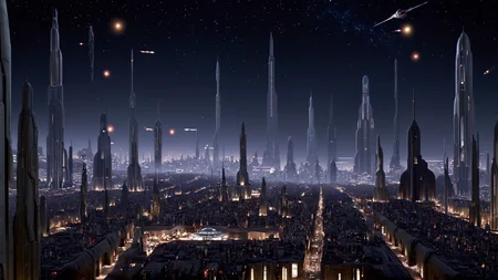 cinematic film still of <lora:star wars style:0.2>
<lora:detailed:0.4> detailed
<lora:perfection style:0.4> perfect
<lora:PerfectEyesXL:0.5>
<lora:Chiaroscuro Lighting Style:0.3>
<lora:Coruscant:0.9>
Coruscant a futuristic city with a lot of people walking around,in star wars style,night,building,scenery,science fiction,city,aircraft,cityscape,spacecraft,city lights,lights, shallow depth of field, vignette, highly detailed, high budget, bokeh, cinemascope, moody, epic, gorgeous, film grain, grainy