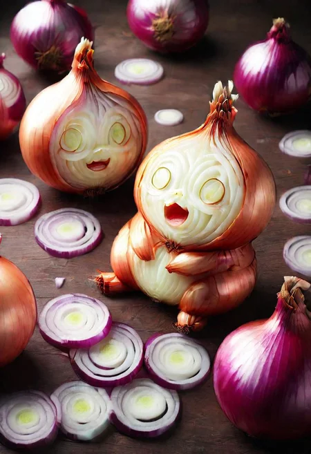 onionstyle free self-expression regarding onion can cry